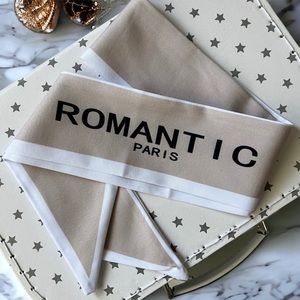 French Design Twilly Scarf Ribbon Tie